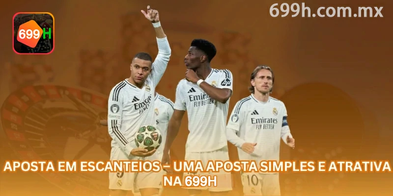 Guia de Escanteios: tela principal e contexto de uso no 699H